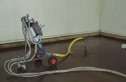 Floor lifting setup P1010061-2 Floor lifting setup RG50 by Benefil