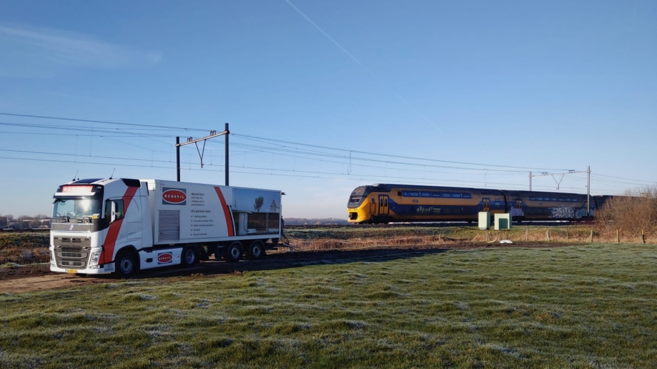 Benefil ProRail NS Benefil leiding vullen ProRail