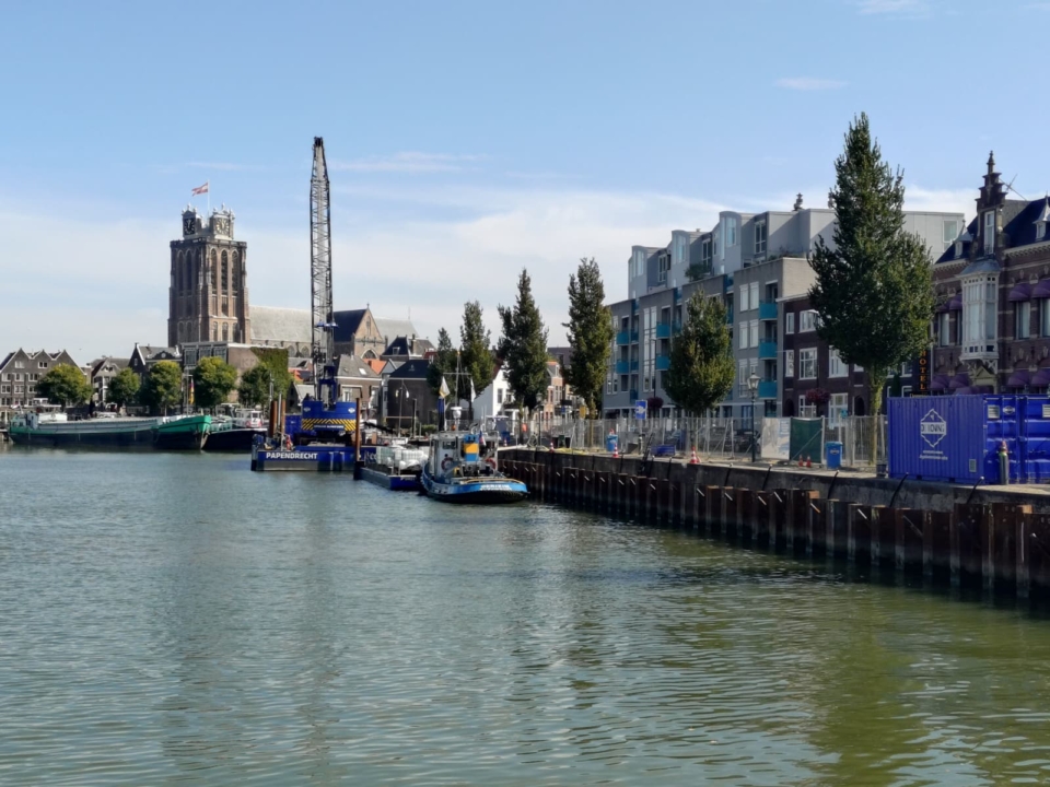 Wharf void filling - Dordrecht